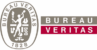 Bureau Veritas logo featuring an emblem with a figure and the text 