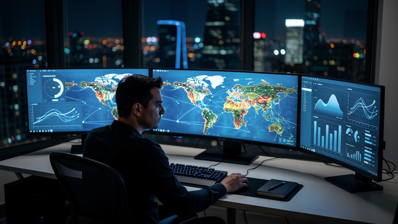 IT security monitoring center for China data compliance operations