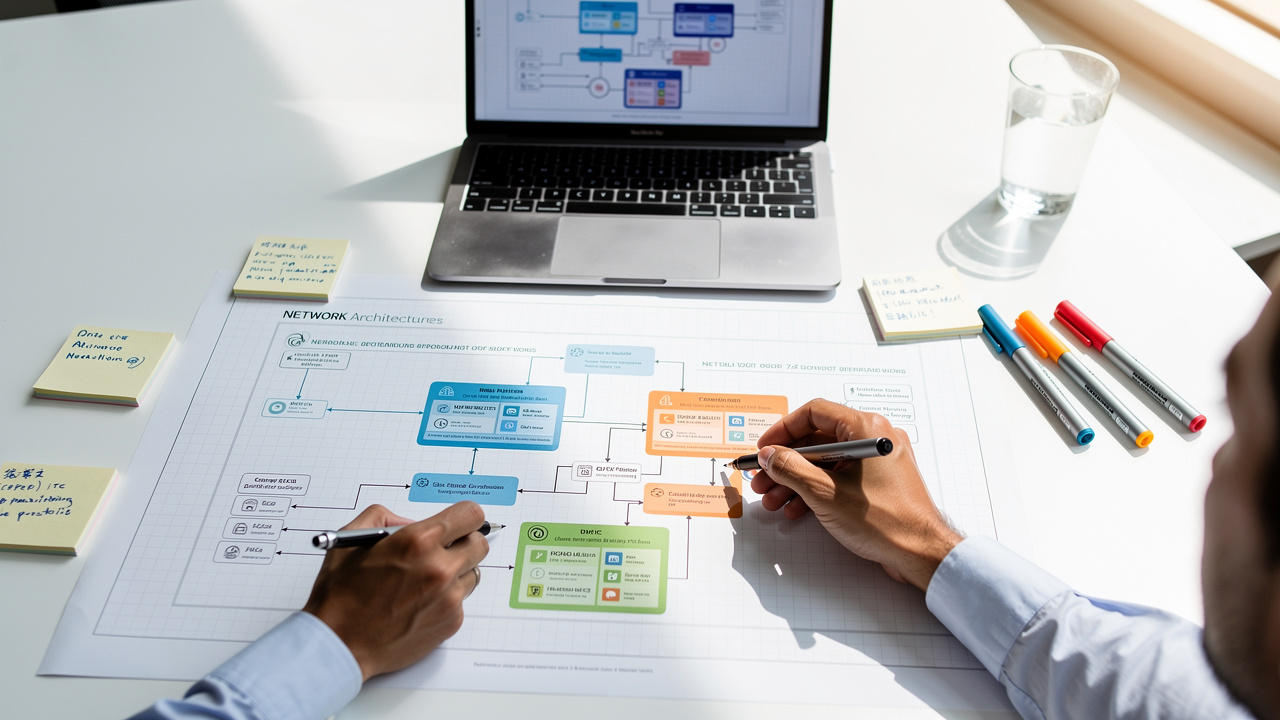 IT professionals planning network segmentation for China operations